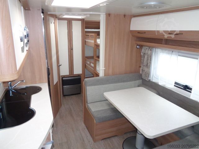 Caravana HOBBY de luxe 545 KMF *3-fach Etagenbett*Vorzelt*