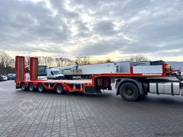 Nízkoložný návěs KÄSSBOHRER K.SLA R 4 / 2N 18/40 Tieflader Radmulden tele
