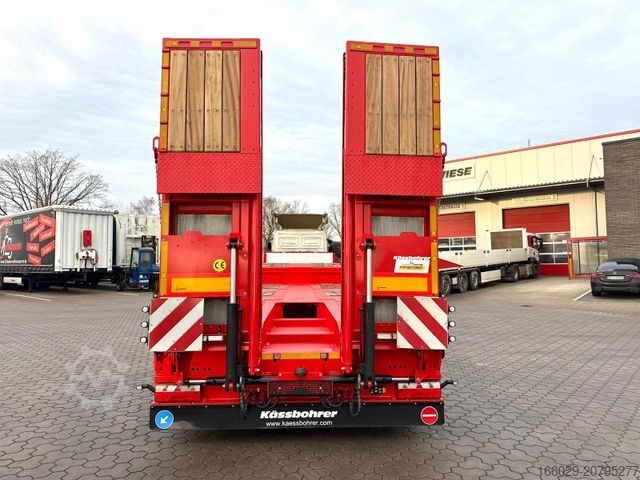 Nízkoložný návěs KÄSSBOHRER K.SLA R 4 / 2N 18/40 Tieflader Radmulden tele