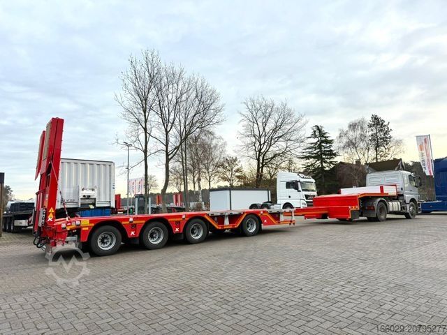 Nízkoložný návěs KÄSSBOHRER K.SLA R 4 / 2N 18/40 Tieflader Radmulden tele