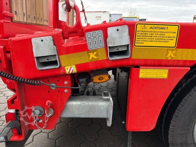 Nízkoložný návěs KÄSSBOHRER K.SLA R 4 / 2N 18/40 Tieflader Radmulden tele