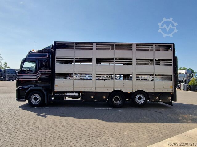 Veiste vedu Volvo FH 460 Berdex 3 deck livestock - Loadlift - Lif...