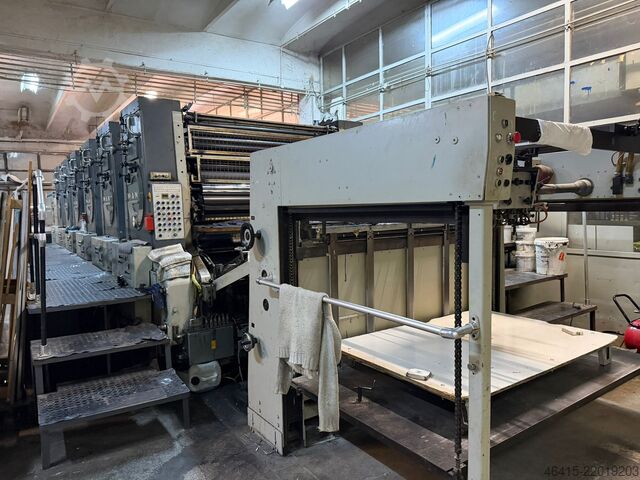 Offset printing press Man Roland ULTRAMAN VII with LACK