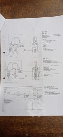 Dispositivo ausiliario per superfinitura, microfinitura Supfina Typ 110
