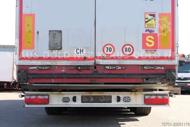 Otvorený náves s plachtou PEISCHL 3ESP0S Schubboden Seitliche Türen Liftachse
