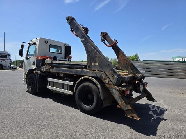 덤프 트럭 DAF LF 320 Absetzer, telesk. Arme + Prtazen