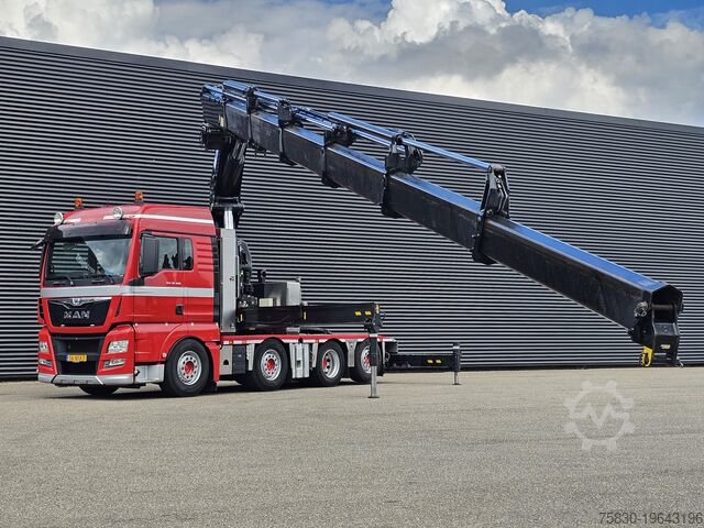 Padrão-SZM MAN TGX 37.480 8x2-6 / HMF 85 t/m CRANE / KRAN