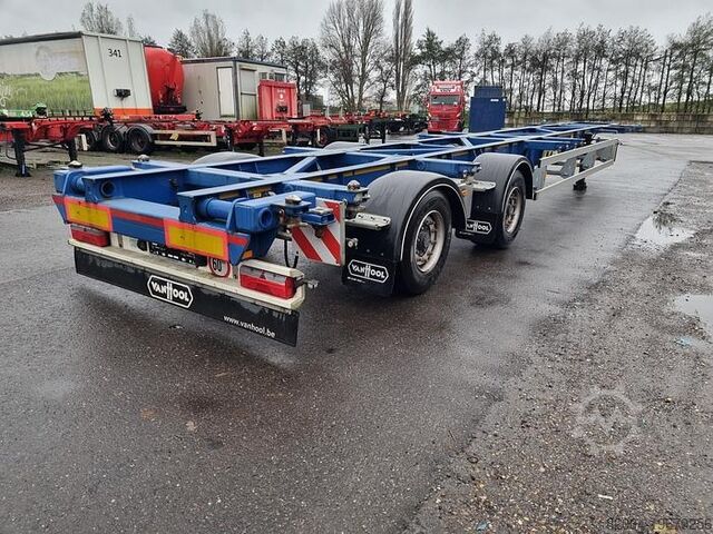 Konttikuljetukset Van Hool A2C001 | container CHASSIS| 55 foot | 55 foot p...