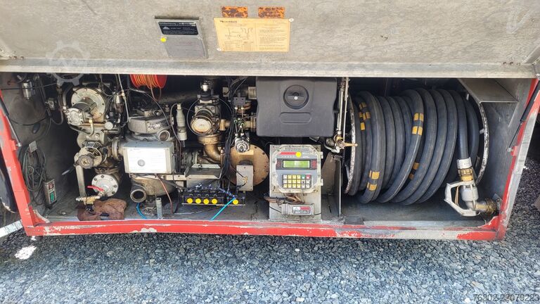 Plate-forme Willig 1 Achs Tankauflieger 24.000 Liter 4 Kamm