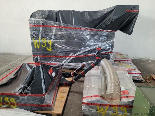 Infračervená priebežná sušiaca pec IBT - InfraBioTech GmbH ContiLine-DRY 2400 x 2400 mm² 80 kW