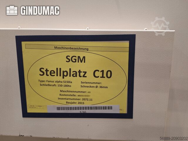 電気射出成形機 FANUC Roboshot S150iA