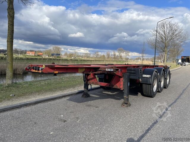 Container transport Van Hool Tankcontainerchassis 20 FT / Disc / ADR