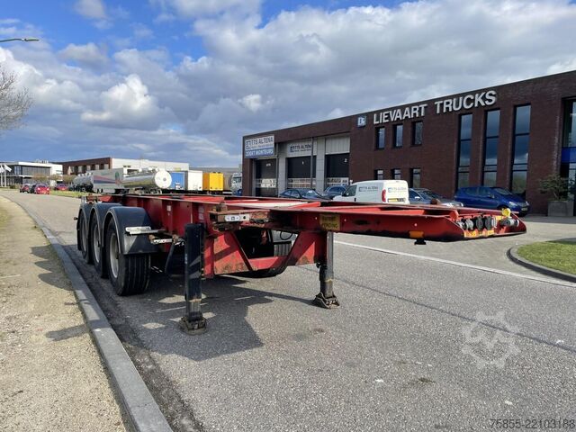 Container transport Van Hool Tankcontainerchassis 20 FT / Disc / ADR