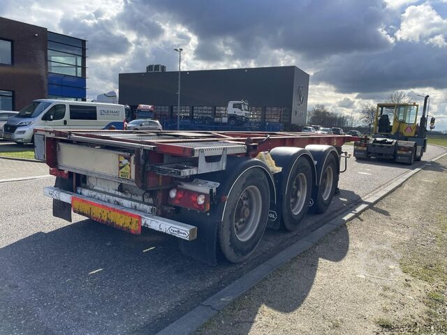 Container transport Van Hool Tankcontainerchassis 20 FT / Disc / ADR
