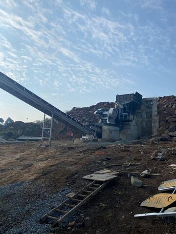 Трошачка за отпадъци Polygonmach PJ110 1100x850mm primary heavy duty jaw crusher