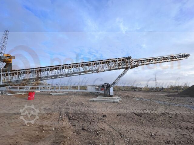 Дробилка Polygonmach 1400x60000mm Radial  Telescopic stacker