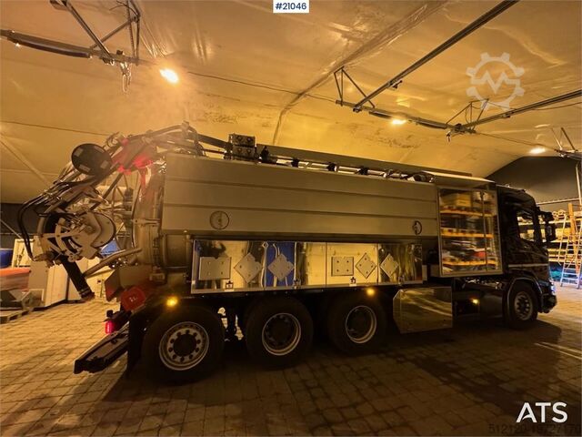 Vacuum truck Scania G500 8x4 ADR Vacuum & Jetting Combination Truck