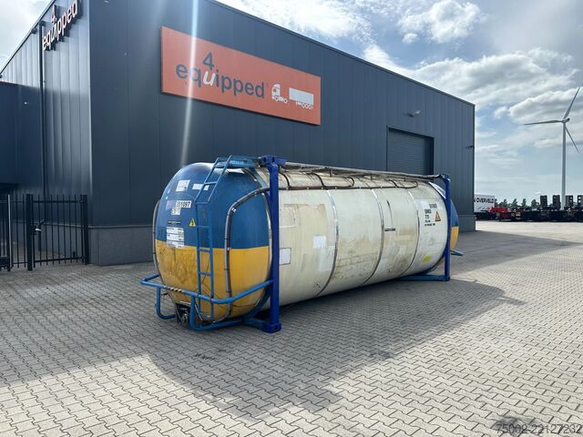 מכולת מיכל UBH INTERNATIONAL 34.570L / 1-comp. / 4 BAFFLES / 20FT swapbody /...
