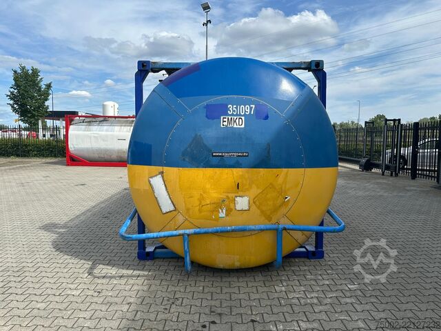 מכולת מיכל UBH INTERNATIONAL 34.570L / 1-comp. / 4 BAFFLES / 20FT swapbody /...