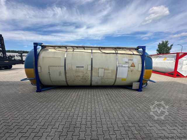 מכולת מיכל UBH INTERNATIONAL 34.570L / 1-comp. / 4 BAFFLES / 20FT swapbody /...
