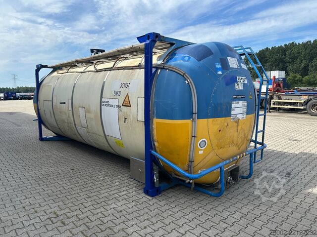 מכולת מיכל UBH INTERNATIONAL 34.570L / 1-comp. / 4 BAFFLES / 20FT swapbody /...