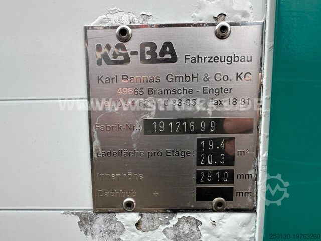 Причіп для перевезення коней Top Zustand !!KA-BA 2.Stock Viehanhänger