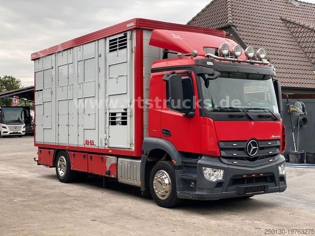 Kamion za prijevoz stoke MERCEDES-BENZ Antos 1833 EU6 2.Stock KaBa Vieh. m. Hubdach