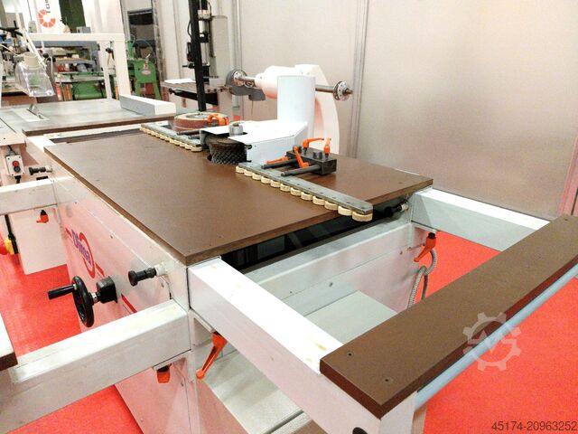 Levigatrice universale per superfici dritte e curve DIMA CEFLA KLEIN/S