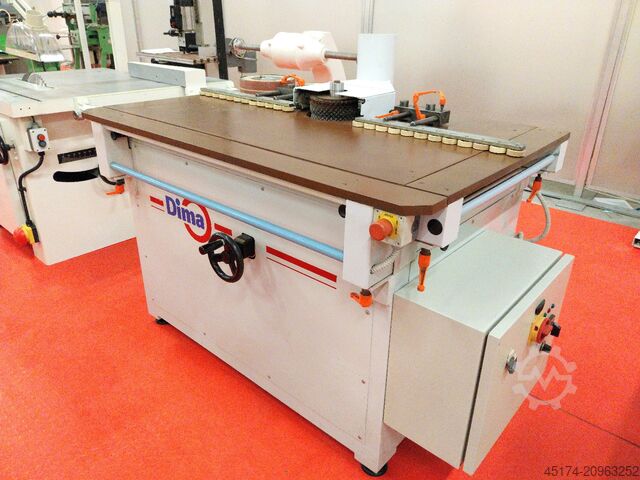 Levigatrice universale per superfici dritte e curve DIMA CEFLA KLEIN/S