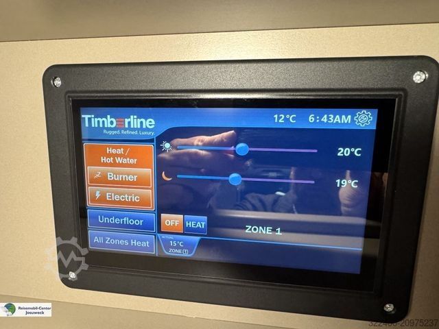 Półzintegrowany kamper EURAMOBIL Xtura 686 EF Timberline Dieselheizung