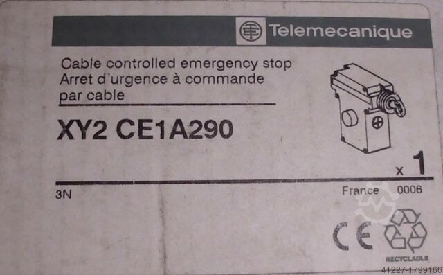 Cable pull emergency switch Telemecanique XY2CE1A290