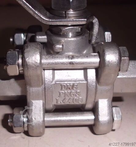 Innri þráður kúluventils Edelstahl DN8 R 1/4 Zoll