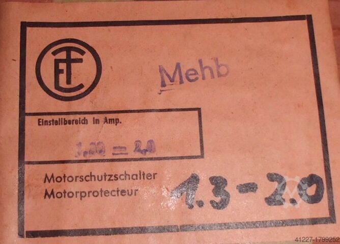 Çelësi i mbrojtjes motorike E-T Mehb