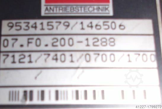 Frequency converter 0.75 kW KEB 07.F0.200-1288