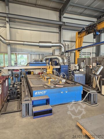 Plasmaskjæremaskin Maschinenfabrik Bach GmbH ThermoCut 2000 CNC-Plasmaschneidanlage