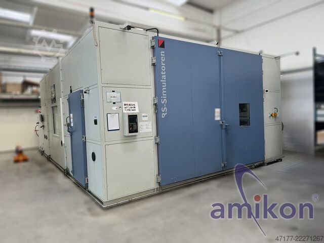 Gennemgangsklimakammer med fugt RS-Simulatoren KKM 110/45  -40°C bis +120°C