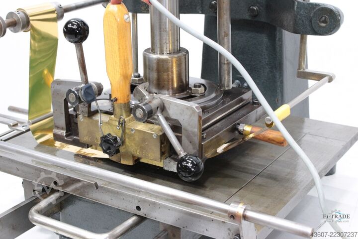 Stroj za vruće folijsko tiskanje / Hot Foil Stamping Baier GEBA 1/F