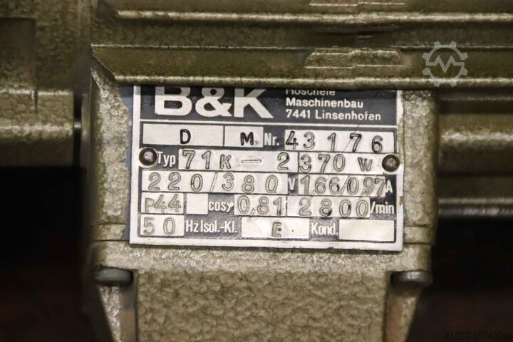 Motor elektrik 0.37 kW 2800 rpm B&K 1LA2026-4AB