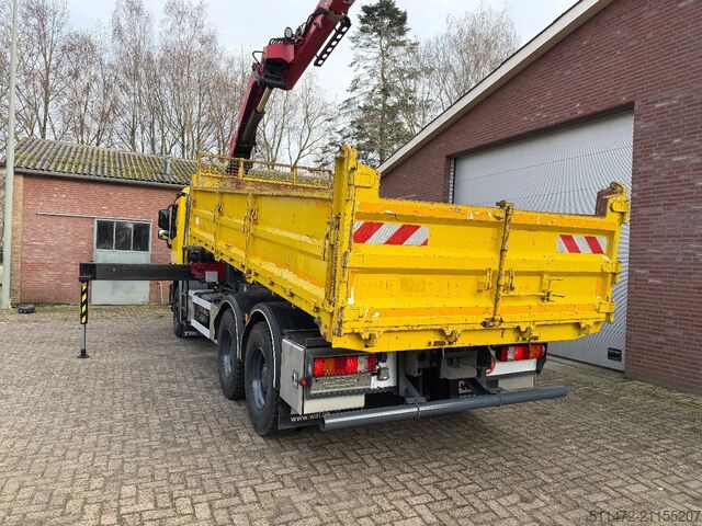 クレーン車 Mercedes-Benz Actros 2636 / 6x4 / HMF2020 - K2 / WAF Kipper /...
