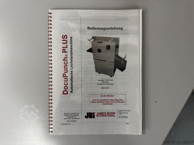 Skardos pjaustymo staklės JBI DocuPunch +Plus