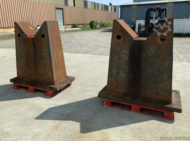  Supports en V en fonte 