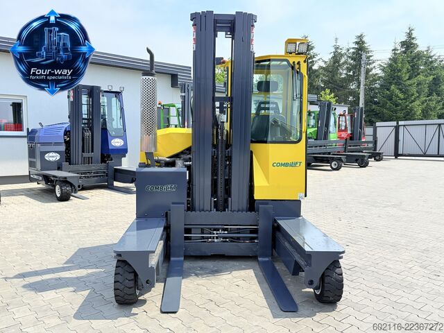 četvorosmerni viljuškar Combilift C3000 GAS TRIPLEX 6400 ONLY 953H CABIN