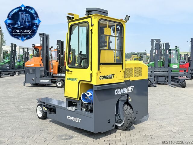 četvorosmerni viljuškar Combilift C3000 GAS TRIPLEX 6400 ONLY 953H CABIN