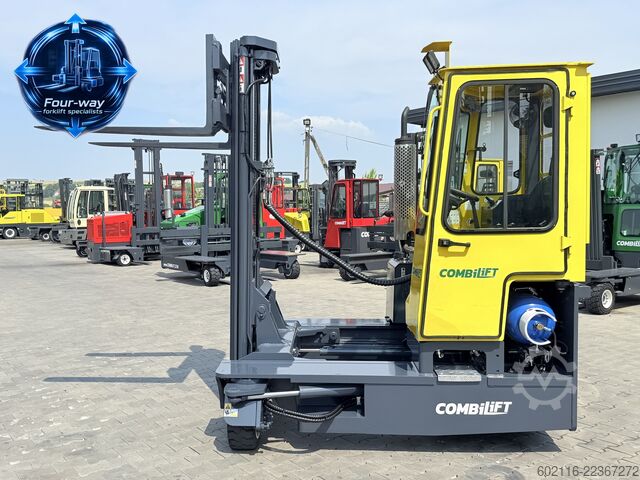 četvorosmerni viljuškar Combilift C3000 GAS TRIPLEX 6400 ONLY 953H CABIN