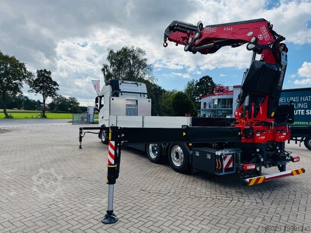 Speciallastbil VOLVO FH 540 6x2 Container Fassi F545 Heck