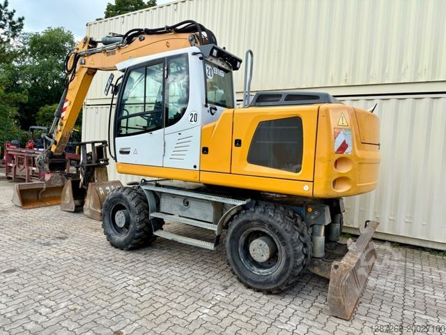 Mobiele graafmachine LIEBHERR A916 / Deutsche Maschine / Löffel + Greifer