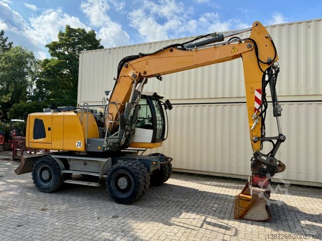 Mobiele graafmachine LIEBHERR A916 / Deutsche Maschine / Löffel + Greifer