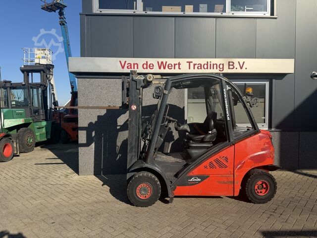 Gaffeltruck LINDE H25D-02 duplo300 FREELIFT/SIDESHIFT 2014, 4200 timer, Diesel LINDE H25D-02 duplo300 FREELIFT/SIDESHIFT 2014 4200uur DIESEL