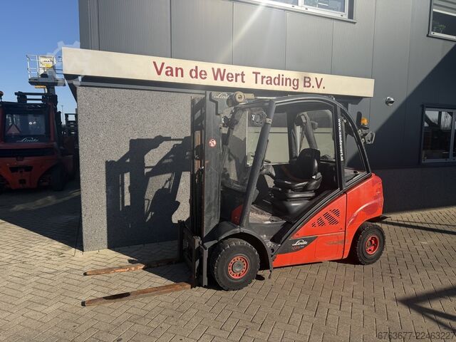 Gaffeltruck LINDE H25D-02 duplo300 FREELIFT/SIDESHIFT 2014, 4200 timer, Diesel LINDE H25D-02 duplo300 FREELIFT/SIDESHIFT 2014 4200uur DIESEL