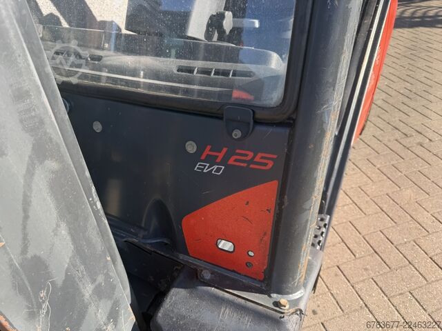 Gaffeltruck LINDE H25D-02 duplo300 FREELIFT/SIDESHIFT 2014, 4200 timer, Diesel LINDE H25D-02 duplo300 FREELIFT/SIDESHIFT 2014 4200uur DIESEL